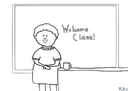 escuela Páginas Para Colorear Para Imprimir